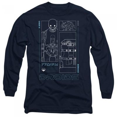 Yıldız Savaşları: Andor Unisex Yetişkin Droids Tişört