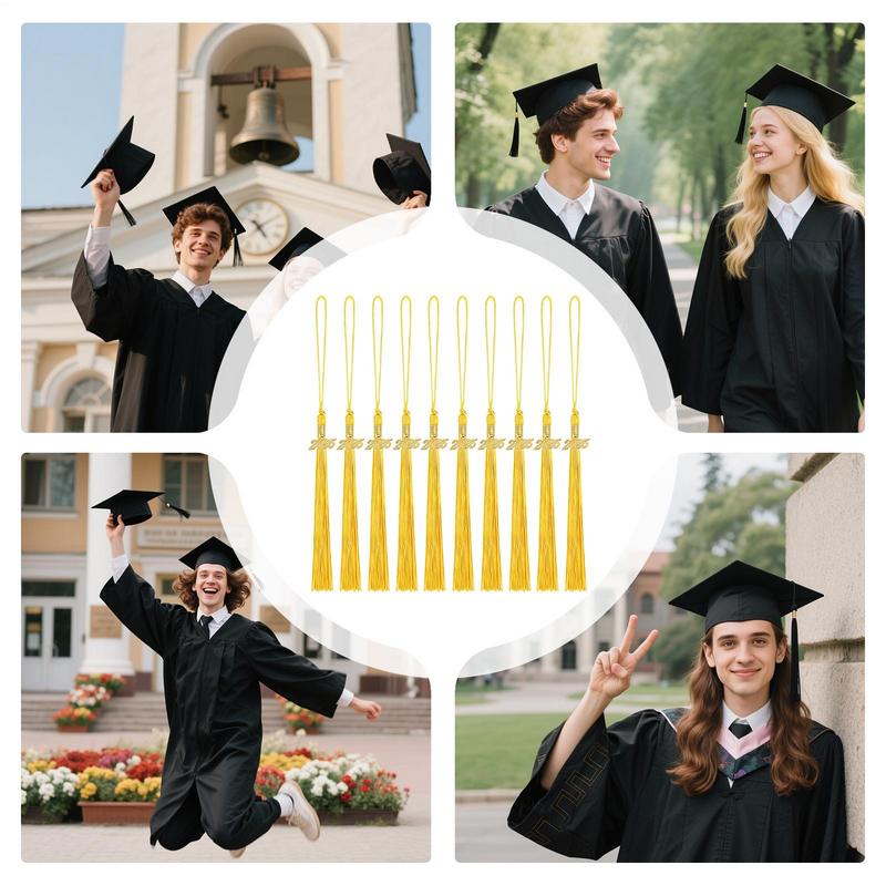 2025 Tassel Graduation Class Of 2025 Tassel 10X Keepsake Pendant Ornament Decorations For Highschool University Masters Teacher