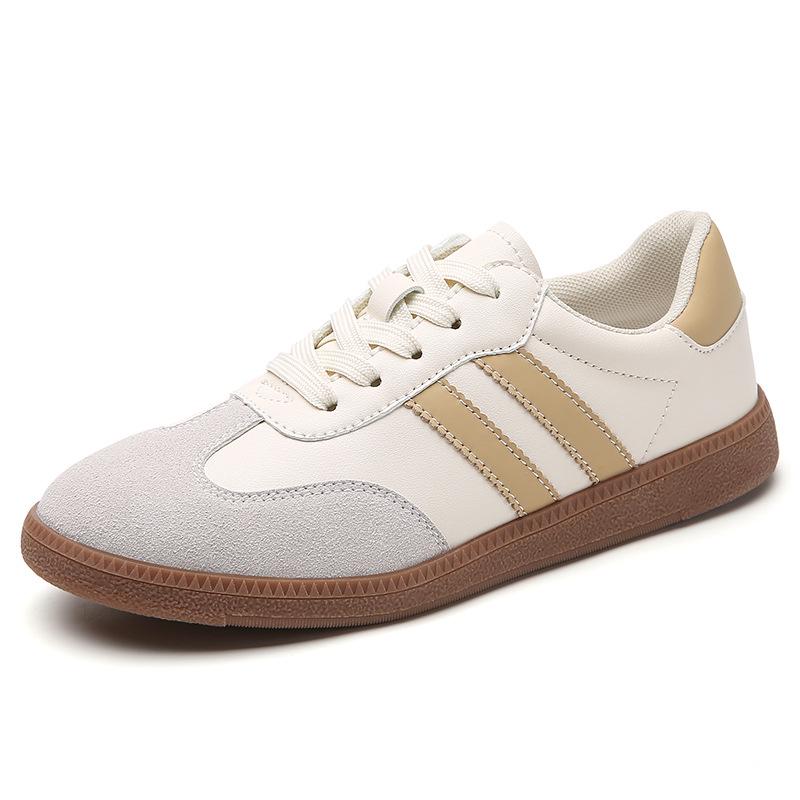 Women's Plus Size Retro Colorblock Sport Sneakers - White, Sizes 35-44