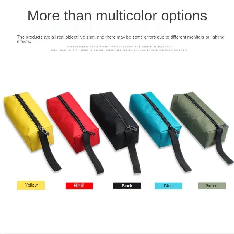 Tool Bag Finishing Storage Multifunctional Waterproof Tool Bag Clutch Hardware Small Parts Storage Bag