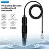 0-14 Ph Replacement Probe PH Electrode Probe BNC Connector Electrode Sensor For Aquarium Hydroponic Controller Meter Connector