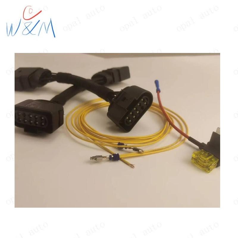 Wire Harness Connector for VW Transporter T5 Headlight Conversion T5.1 T6 Facelift Adaptor