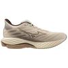 Mizuno Wave Rider 28 Super Wide Letnie Piaskowe Męskie Trampki Kremowe Letnio-Piaskowo-Beżowe Brązowe J1GC240461