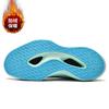 Professional racing carbon board running shoes popcorn soft sole velvet sports couple shoes shock absorption rebound wear-resistant casual shoes