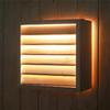 1PC Wooden Lamp Shade For Sauna Room Lamp Shade 28x22cm Long-lasting Wooden Light Shades Effortless Installation Heat Resistance