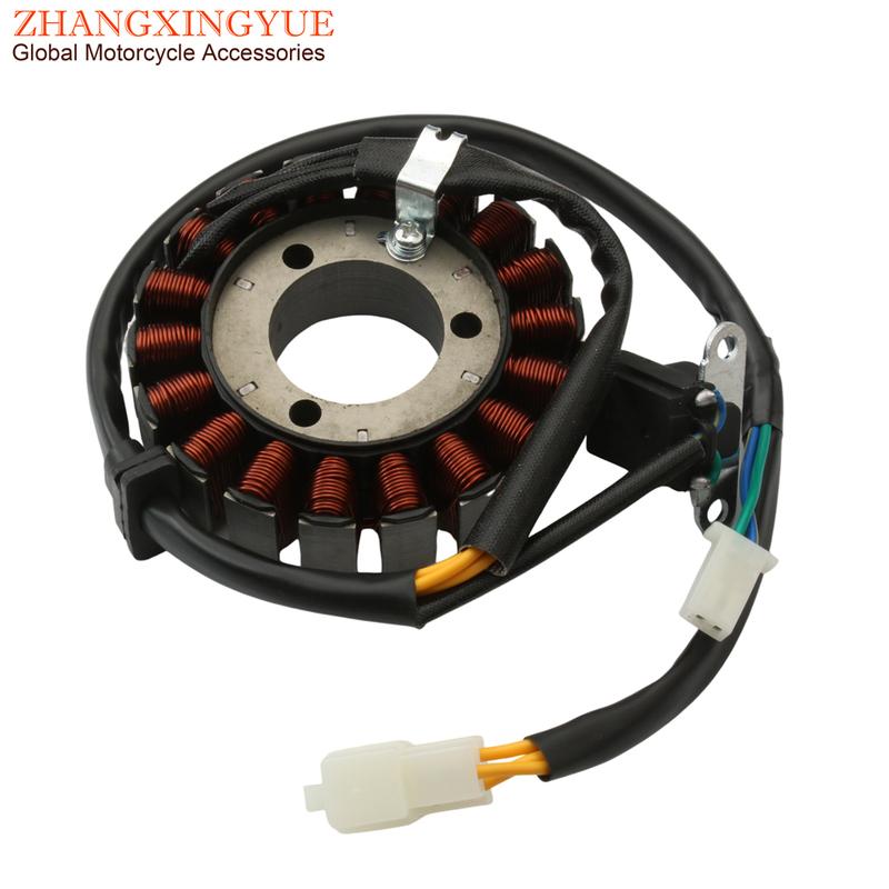 Scooter Coil Magneto Stator For SYM Symphony ST 125i JET 14 X 125 Fiddle IV 125cc 31120-MA1-000