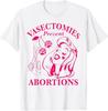 Unisex Shirt Cotton Oversize Large Size Vasectomies Prevent Abortions T-Shirt