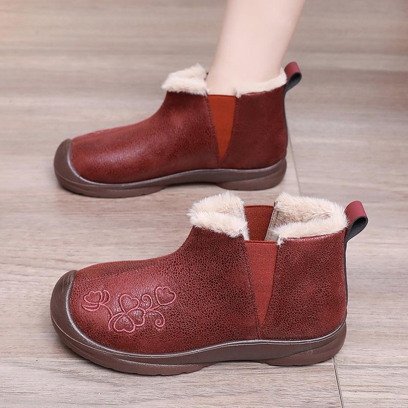 Wearing Snow Boots, Comfortable Soft-soled Casual Cotton Shoes and Anti-slip Shoes