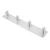 Wall Hook Rack 304 Stainless Steel Adhesive Wall Mounted Coat Hanger Heavy Duty Metal Hook Hat