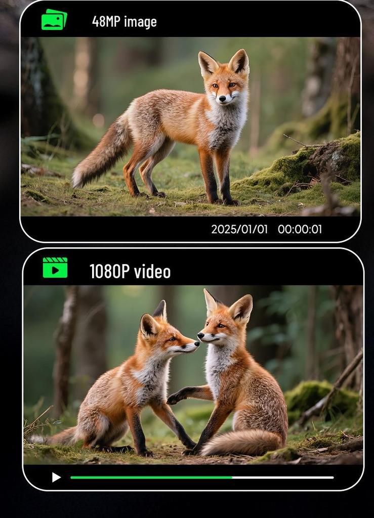 HD Waterproof Wildlife Hunting & Monitoring Camera for Forest Protection