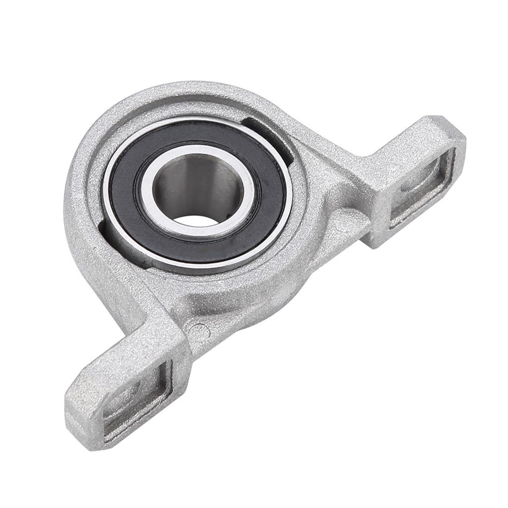 KP001 12mm Pillow Block Bearings Flange Bore Auto Self Adjust Center Mounted Support