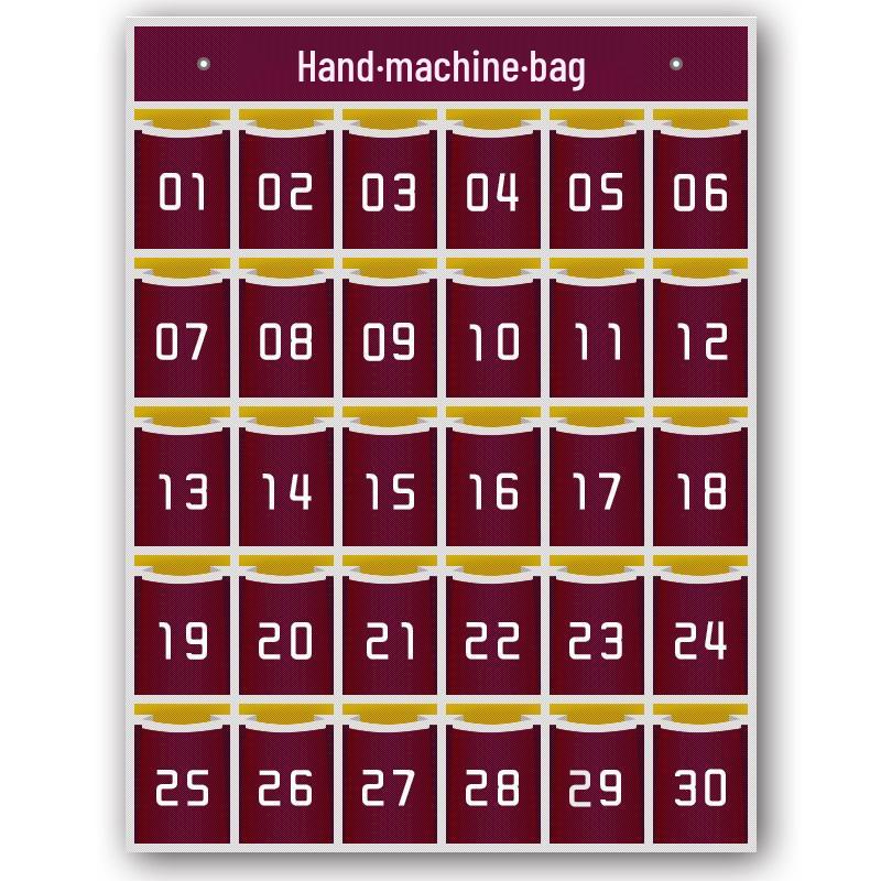 Classroom Wall Phone Storage Bag for Students