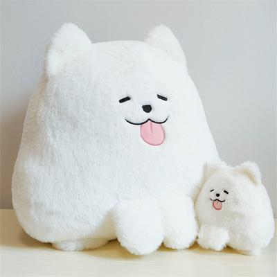 Cute 31cm-50cm Plush Dog Toy Pillow with PP Cotton Filling