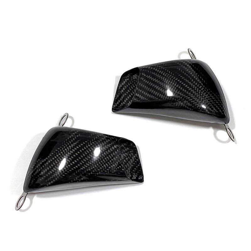 For APRILIA RS660 RS 660 / TUONO 660 2021-2025 100% Carbon Fiber RS660 Motorcycle Front Brake Air Duct Caliper Radiator Cover