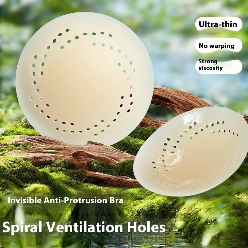 Sticky Bra Silicone Nipple Cover With Hole Lift Up Invisible Reusable Bra Self Adhesive Silicone Breast For Party Dress Bras Pad