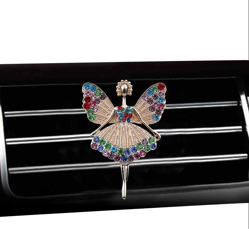 Fairy Style Car Air Freshener Perfume Bottle Diffuser In the Car Auto Air Conditioner Outlet Vent Air Perfume Clip