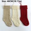 Knitting Christmas Stockings Home Decor Children's Gift Bag Xmas Gift Bag Christmas Party 18