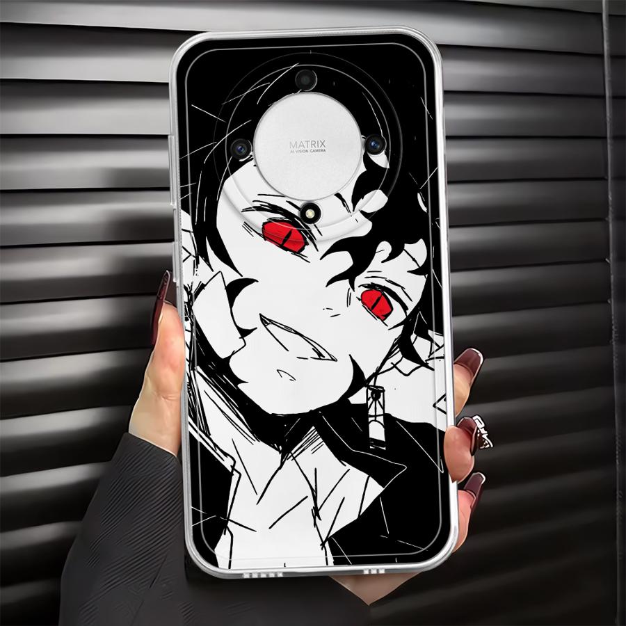 Case for Honor X8b X8a X7b X8 X9b X9a 90 Lite Soft Phone Cover Anime D-emon Cartoon S-layer