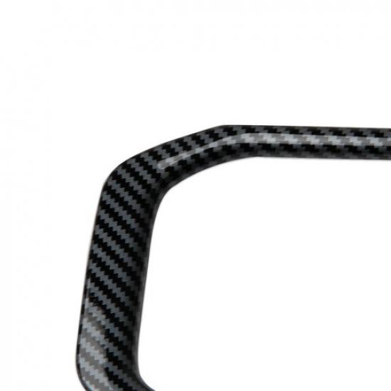 Carbon Fiber Style Center Console Organizer Armrest Cover Tirm For GMC Yukon XL