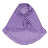 Beautiful Ruffle Solid Children Hijabs Muslim Girls Kids Hijab Islamic Headscarf Soft Stretch Fit 2-6 Years Old Girls Turban
