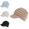 Cozy Women's Stretch Knit Hat Ponytail Beanie For Winter Warmth And Style