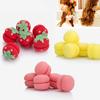 6PCS DIY Sponge Rollers Curlers Head Hair Curler Strawberry Curler Soft Hair Curler Balls  Girls