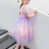 Girls' Fashionable Unicorn Winged Dress: Summer Children's Tulle Princess Dress