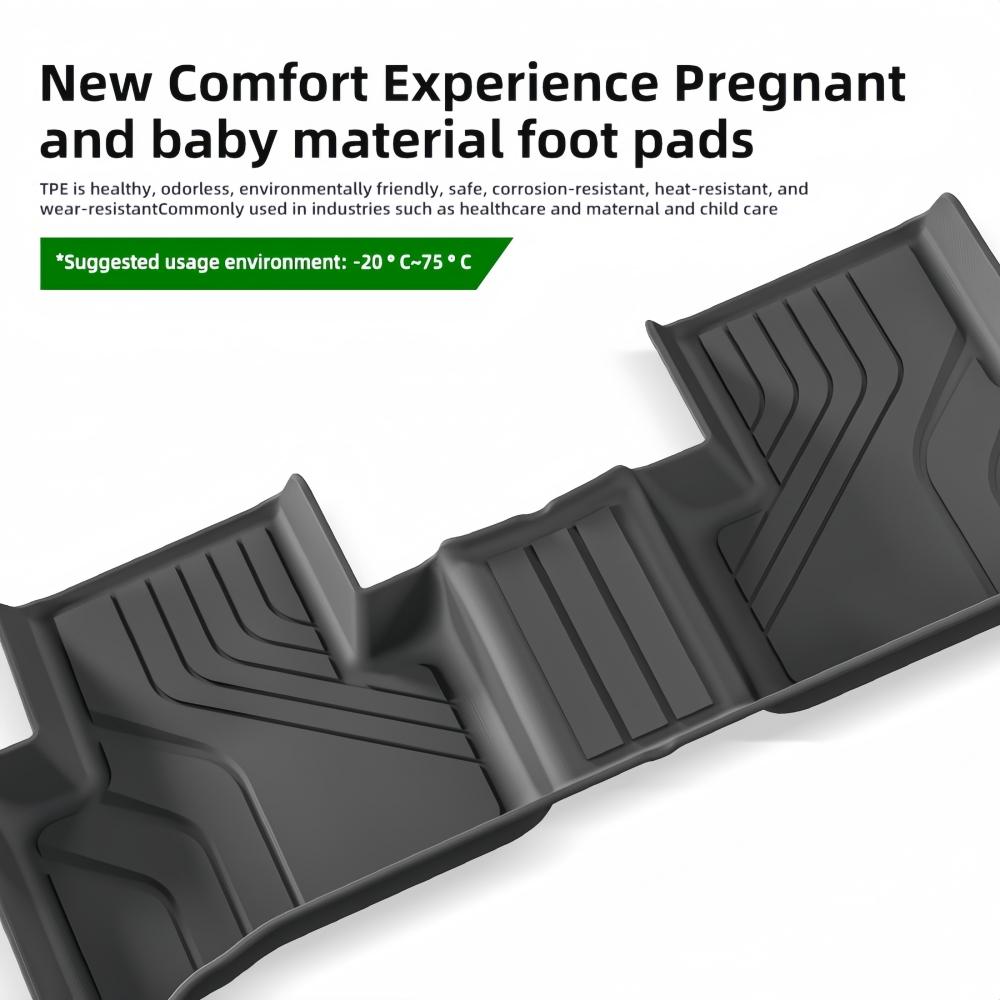 For Haval Jolion 2025-2025 Floor Mat TPE Trunk Mat Luggage Mat Waterproof Non-Slip Carpet Left Hand Drive