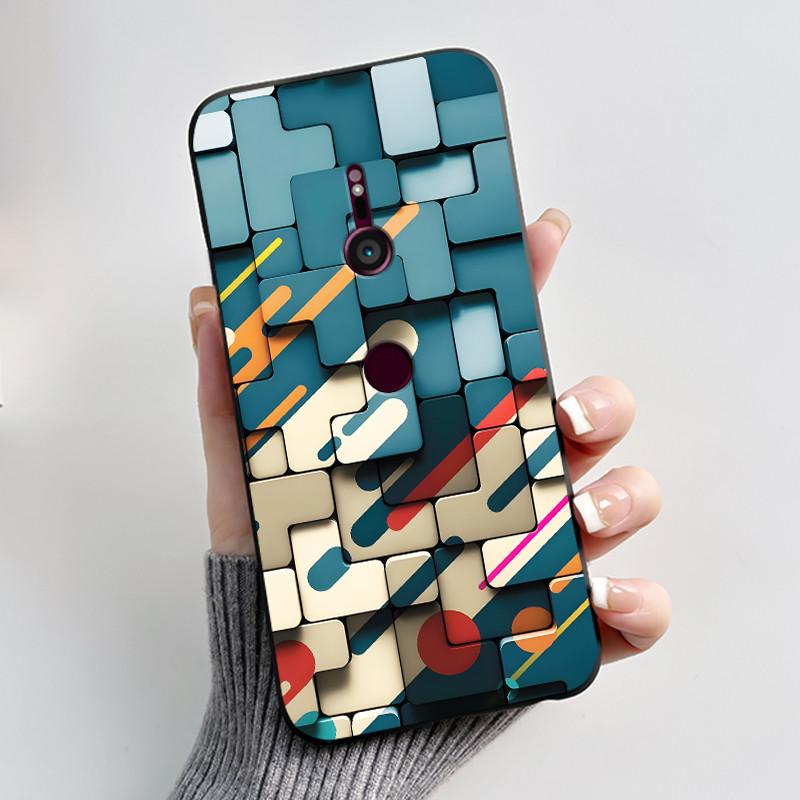 Casing For Sony Xperia XZ3 SO-01L XZ2 SO-03K Phone Case Luxury Fashion Cute Cool Boys Girls Black Matte Soft Silicone Back Cover