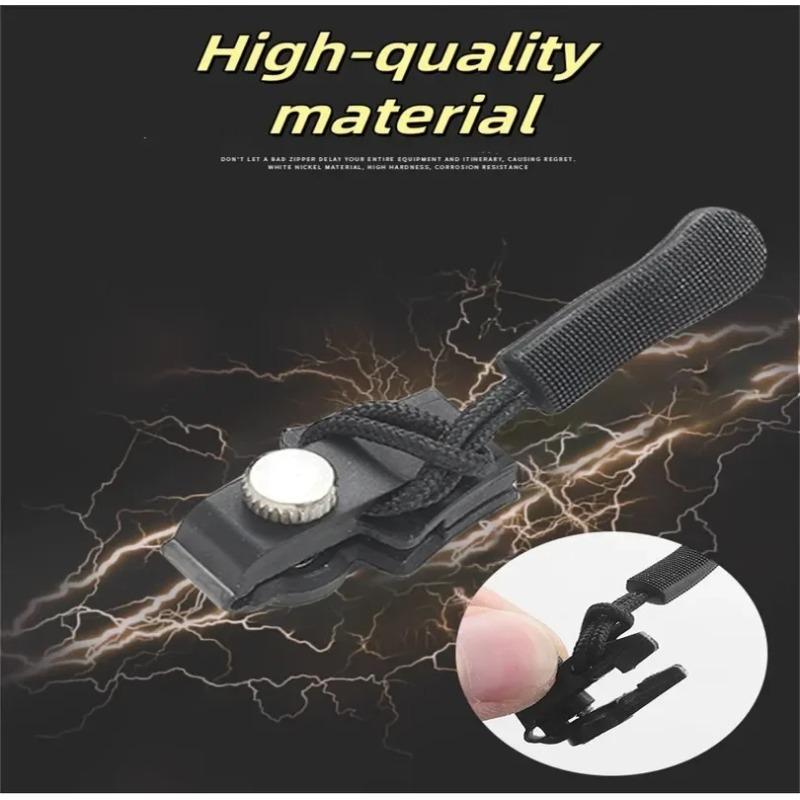 Zipper Universal Repairer for Replacing Metal Zippers, Backpack Accessories, Outerwear, Clothes, Tool Free, Detachable Zippers
