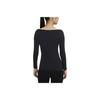 Nike Long Sleeve Training Pullover Women Tops Black DA0720-010