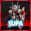 New  Q Version Mgsd Supa Chinese Red Aerial With Halo Effect Action Figure Mecha Assembly Model Kit Toys Collectible Ornament
