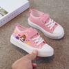Children Cartoon Mermaid Cute Lovely Fashion Casual Canvas Shoes Low Top Girls Female Sneakers Classic Board Shoes