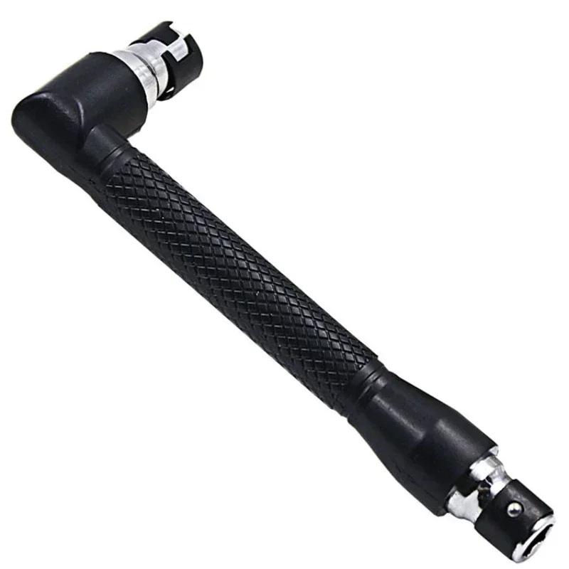 Mini L-Shaped Torque Wrench Double Head Screwdriver Mini Socket Spanner 1/4'' 6.35mm Bits Screwdriver Bit Drill Set  Hand Tool