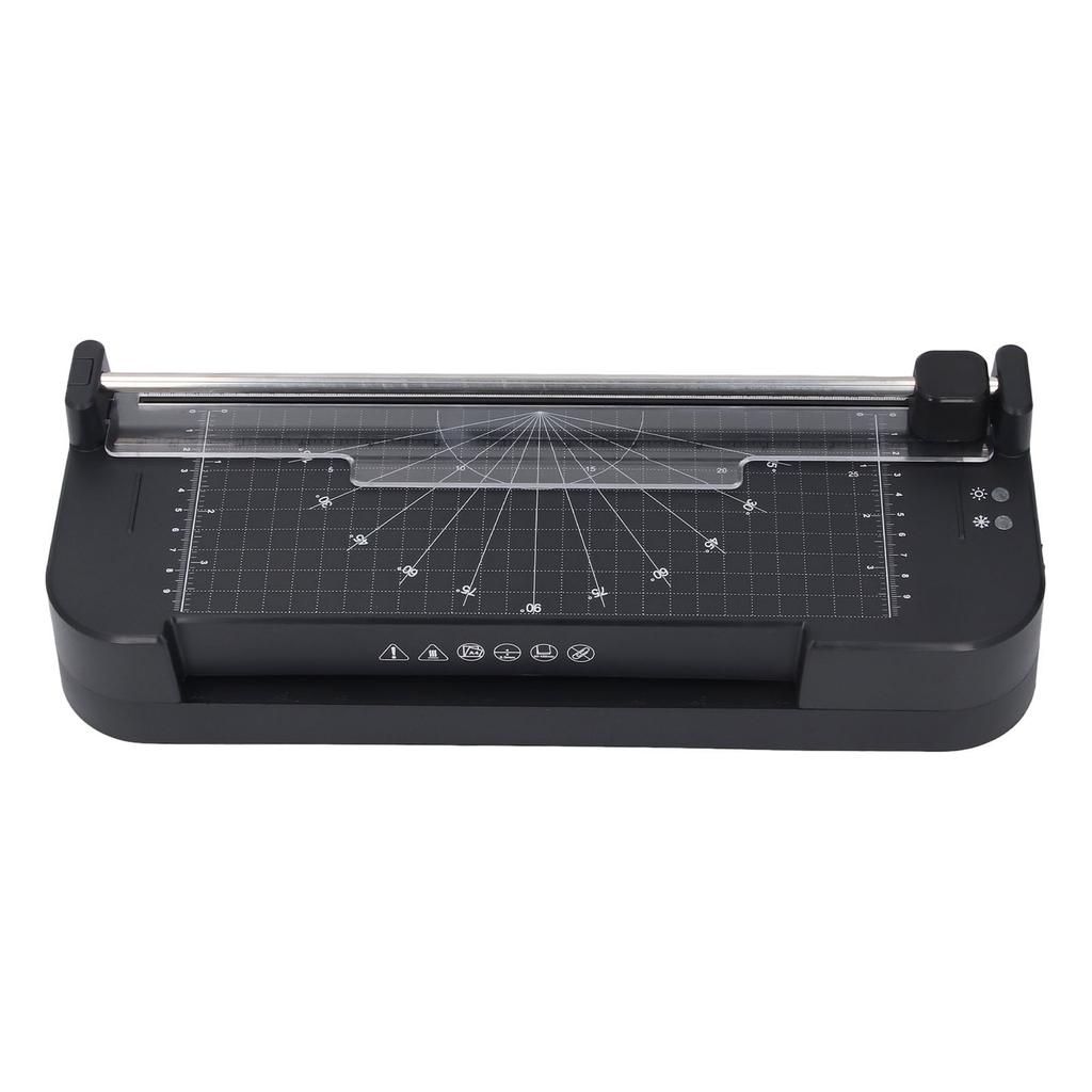 Laminator Machine A4 To 3 Inch 320mm/min Cold Thermal Paper Card Lamination Machine with Paper Cutte