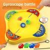 Non-Toxic Plastic Spinning Top Launcher Top Battling Toy Random Color Spinning Top High Performance Multiplayer Gyro Disk Plate