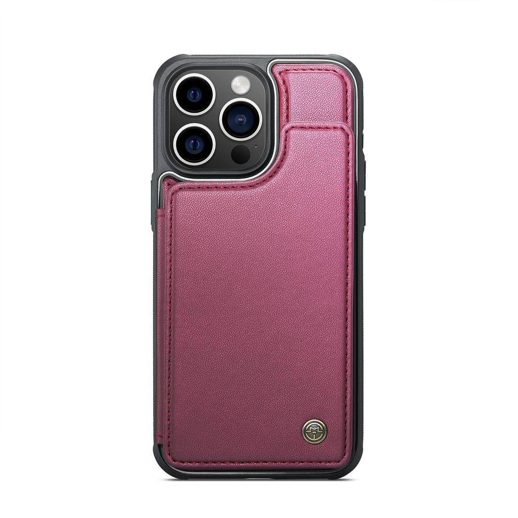 for iPhone 15 14 13 12 11 Pro Max XR SE 2025 Wallet Case with Card Holder&RFID Blocking PU Leather Kickstand Magnetic Clasp Case
