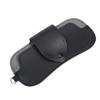 PU Leather Sunglasses Storage Bag With Lanyard Solid Color Portable Eyeglasses Pouch Durable Hanging Glasses Holder Cover Bag