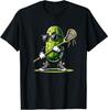 Pickle Playing Lacrosse Funny Sports Trendy For Boys T-Shirt