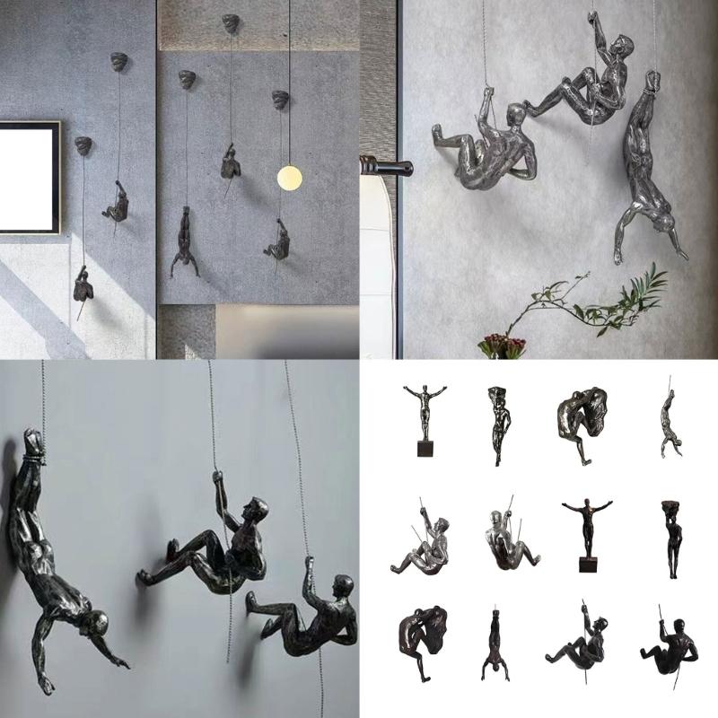 Sportfiguren Wandkunst, Erhabene 3D-Sportlerfigur für die Innenraumgestaltung mit klarem Thema und starkem visuellen Charakter