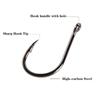 Sea Tackle Accessories Fishing Tackle High-carbon Steel Fishing Bait Fishing Hook Fishing Hooks Set Barbed Fishhooks Lure Hooks
