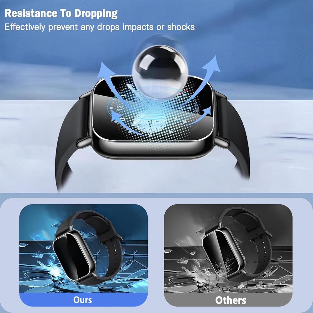 9H Premium Tempered Glass for Xiaomi Redmi Watch 5 Lite / Active Smart Watch Clear HD Glass Screen Protector Film Accessories