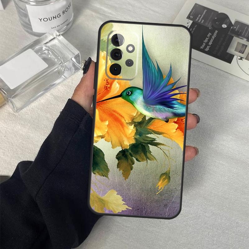 Hummingbird Case For Samsung Galaxy A55 A35 A15 A52 A32 A12 A16 A26 A36 A56 A53 A33 A13 A14 A34 A54 A17