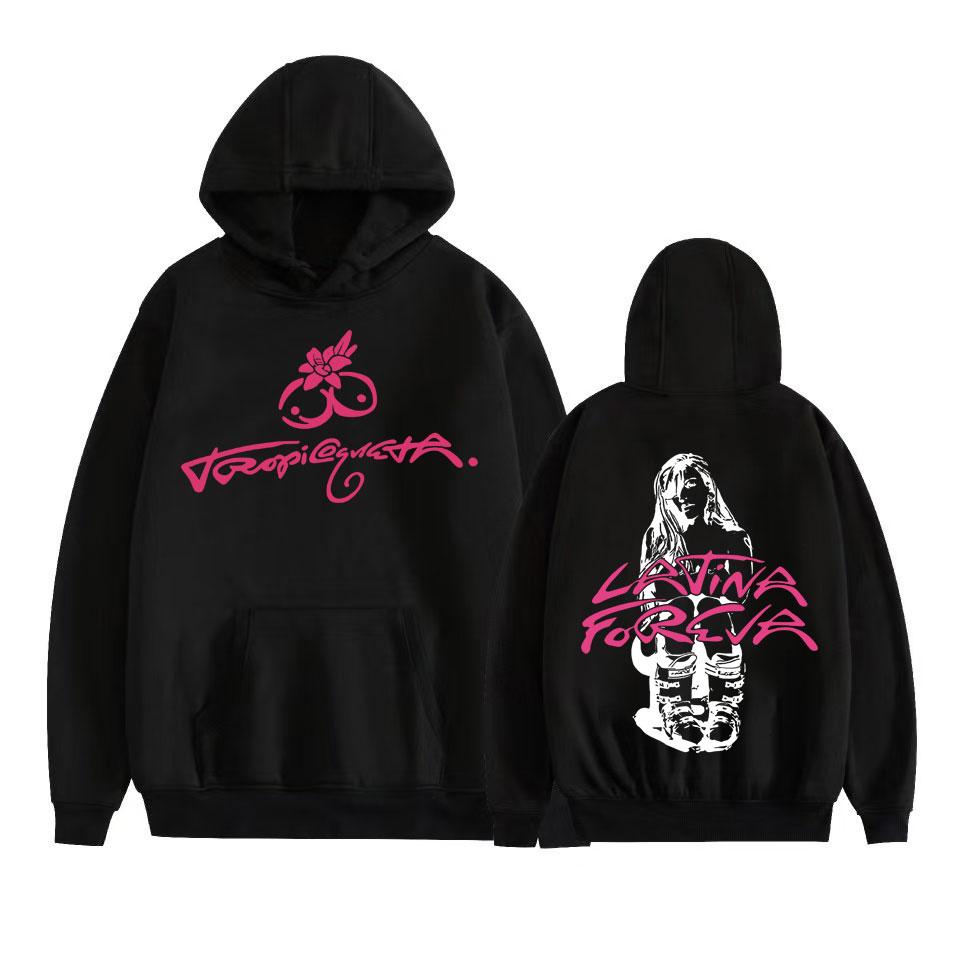 Karol G Tropicoqueta New Album 2025 Merch Sweatshirt Men Women Clothing Harajuku Fashion Aesthetic Hoodie Hip Hop Gothic Hoodies