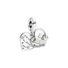 Cat And Heart 925 Silver Pendant Unisex Jewelry 799546C01