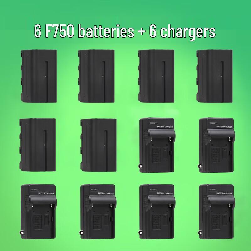 GVM High-Capacity Lithium Batteries & Kits for Photography Lights