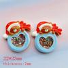 10Pcs Cute Mini Shining Christmas Series Flat Back Resin Cabochons Scrapbooking DIY Jewelry Craft Decoration Accessorie F68