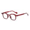  New Retro Small Square Men Glasses Frame Fashion Punk Eyewear Clear Anti-Blu-Ray Women Optical Frame Computer
