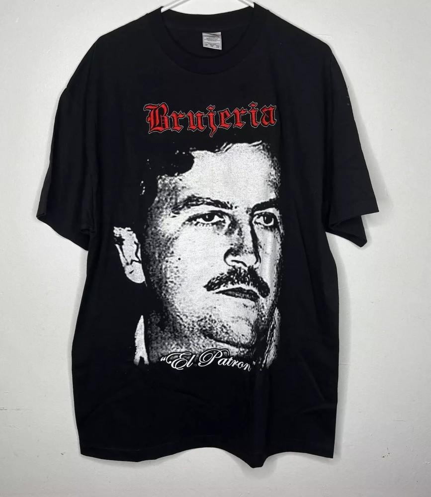 Brujeria Band El Patrol Black Cotton   Full Size S-5XL Unisex T-Shirt M