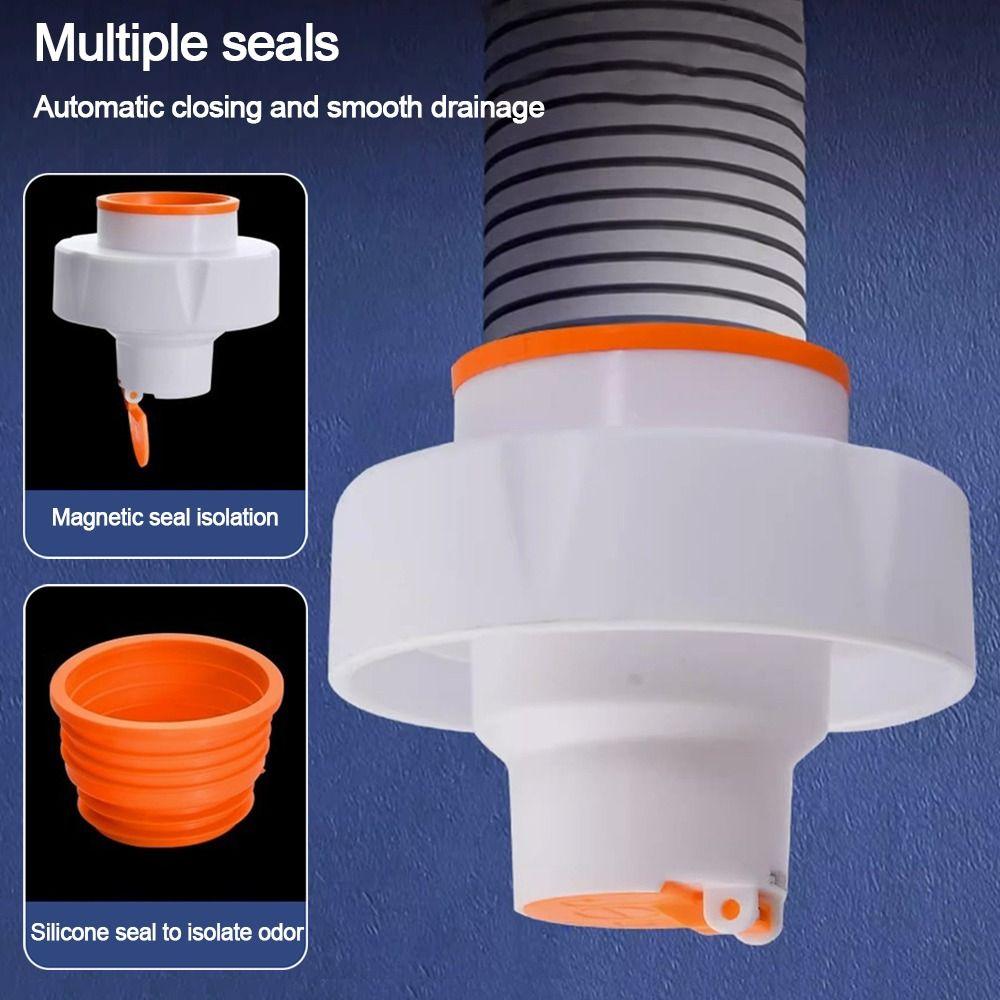 Anti Odor Washing Machine Floor Drain Core Insect Prevention Colander Floor Drain Stopper Water Pipe Connector